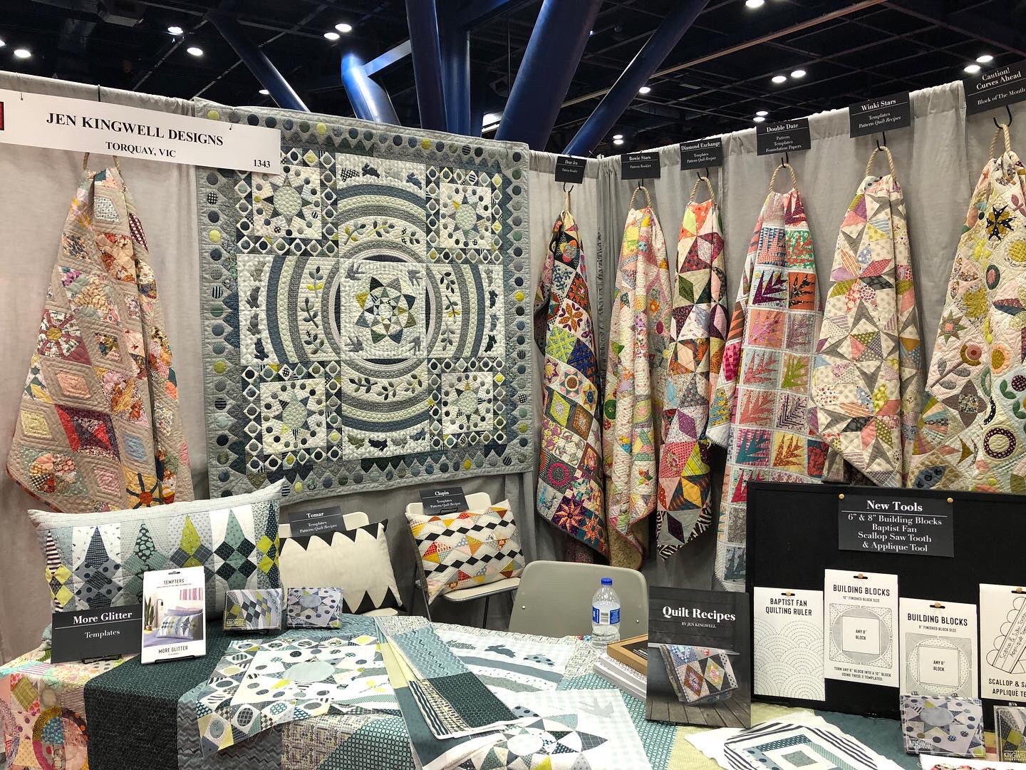 Quilt Market on Twitter "Booth previews at QuiltMarket! (exhibitor