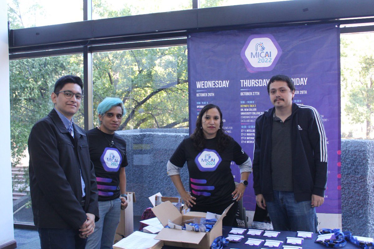 smia_mx's tweet photo. Thanks to all the people who made #MICAI2022 possible, exhibitors, members of the SMIA, organizing committee and authorities of the @TecdeMonterrey @IngenieriasTec

See you at #MICAI2023!

MICAI, more than 20 years sharing knowledge to generate solutions 😉

#AI #Mexico 🇲🇽 #RT https://t.co/rpgCTkT07E