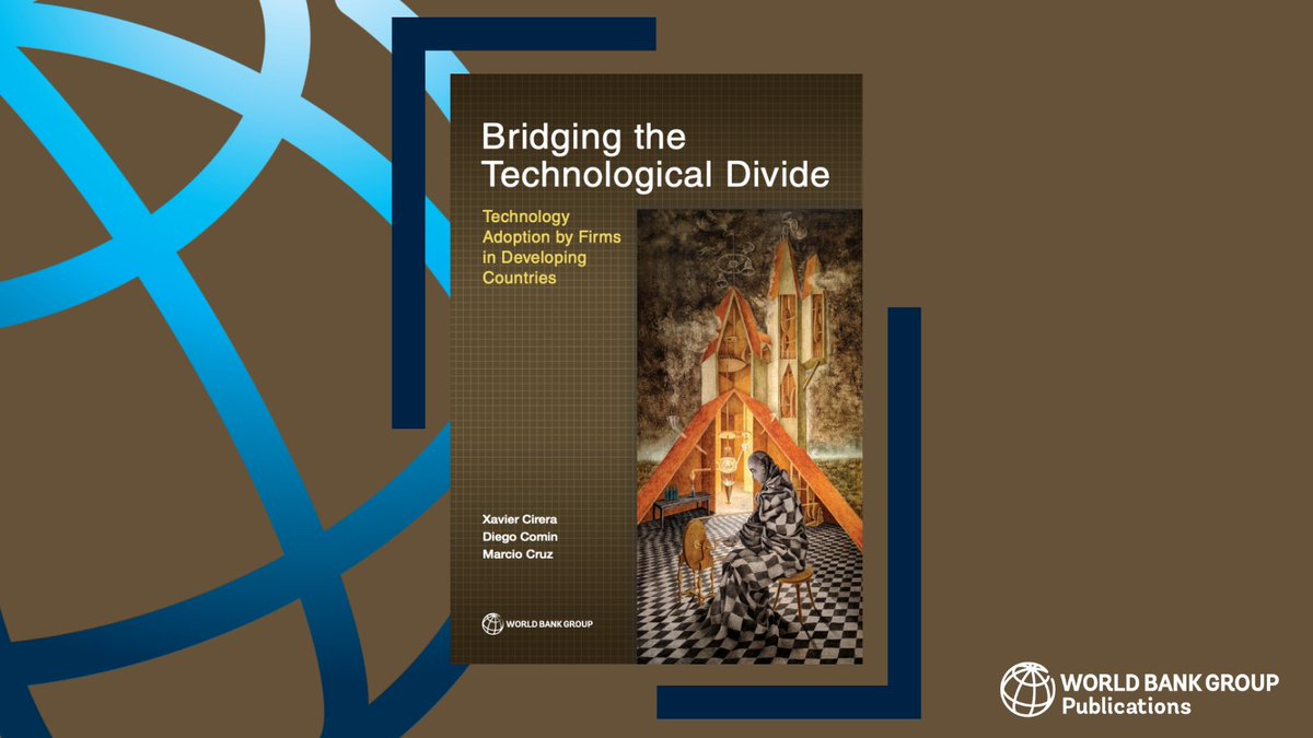 The transition from industrial revolutions is incomplete in developing countries. Most of them are quite far from the technology frontier &amp; they may not be aware of the extent to which they lag. More info in Bridging the Technological Divide: wrld.bg/tsuT50LoNPP <a href="/marciojvcruz/">Marcio Cruz</a>