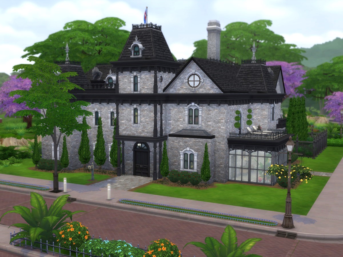 tatselk's tweet photo. GOTH MANOR

The Goth family’s new home! 

Showcase: https://t.co/3gRaXUNKnt 

Gallery Link: https://t.co/mKcKrtrGH8

#tatselkbuilds #UmbrageManor #WillowCreek #residential #Victorian #Gothic #mansion #moo #nocc #sims4 #thesims4 #thesims4build #ts4 #ts4builds #ShowUsYourBuilds https://t.co/tp7QjCEsBz
