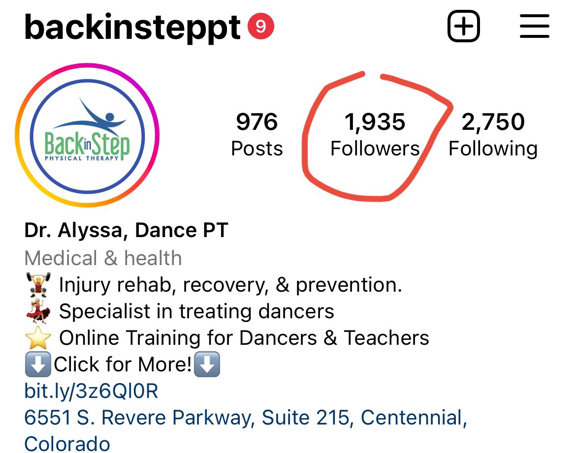 thedancept's tweet photo. Hey #pttwitter #dancetwitter #dancemedtwitter
I’m approaching 2k followers on IG. Want to help make it happen?
Give me a follow!
Http:/www.instagram.com/backinsteppt https://t.co/C0i5cfWYUH