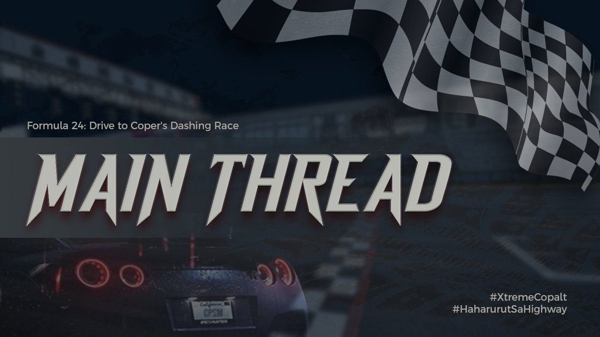Formula 24: Drive to Coper's Dashing Race tweet media