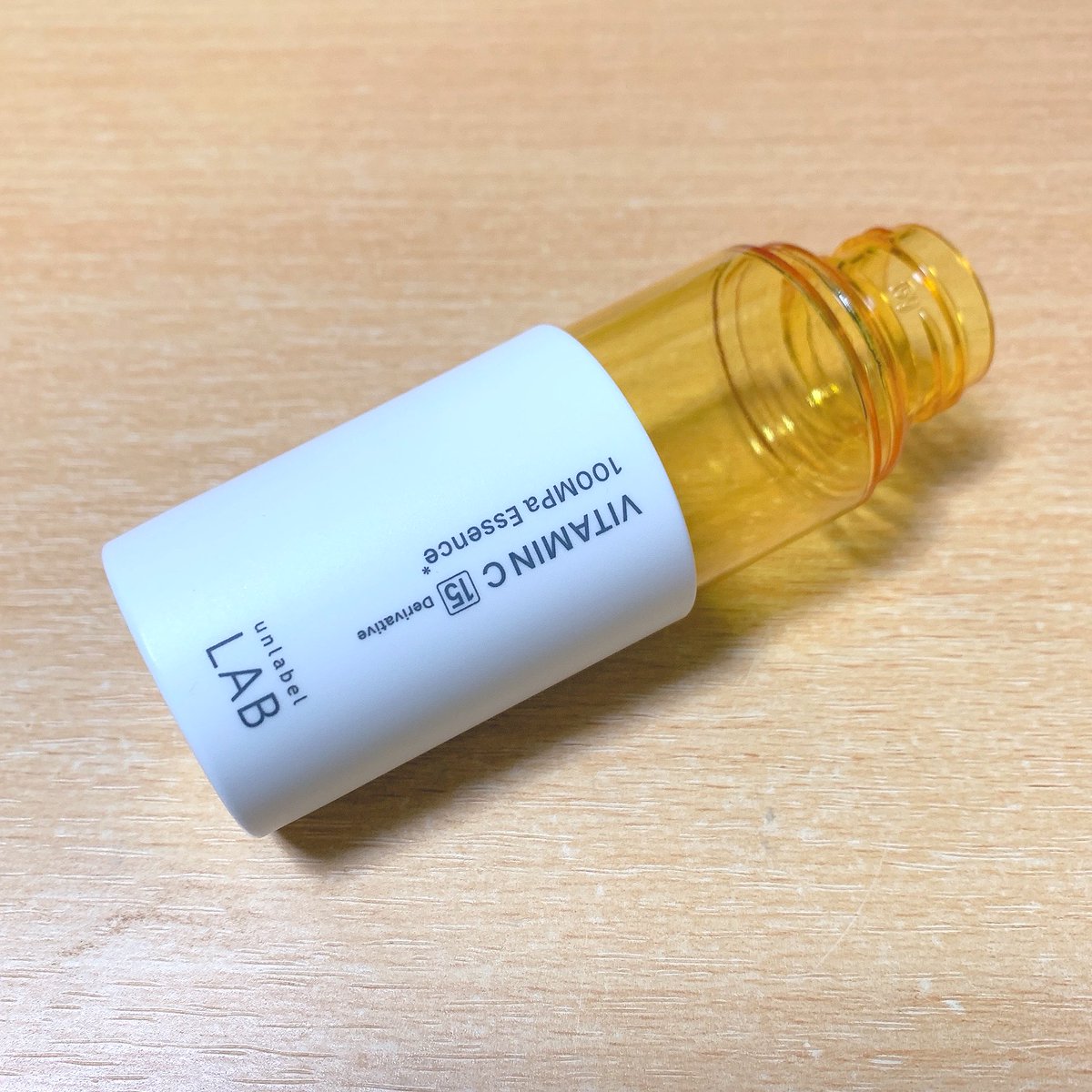 kiironaritai's tweet photo. #使い切りスキンケア 
●アンレーベル　ビタミンC
2ヶ月半で使い切り。
使用感好きだけど、コスパで選ぶならメラノCCなのよね…難しい… https://t.co/wVmPpoxARL