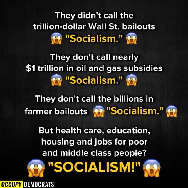 jilevin's tweet image. Oh no! It's socialism!