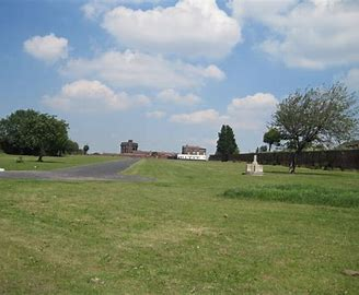 Low Hill Cemetery, Everton (also known as Liverpool Necropolis) was a graveyard between 1825 and 1898.  After headstones and memorials were removed in 1914 the area re-opened as Grant Gardens.  Today 80,000 people still lie buried beneath this public park.