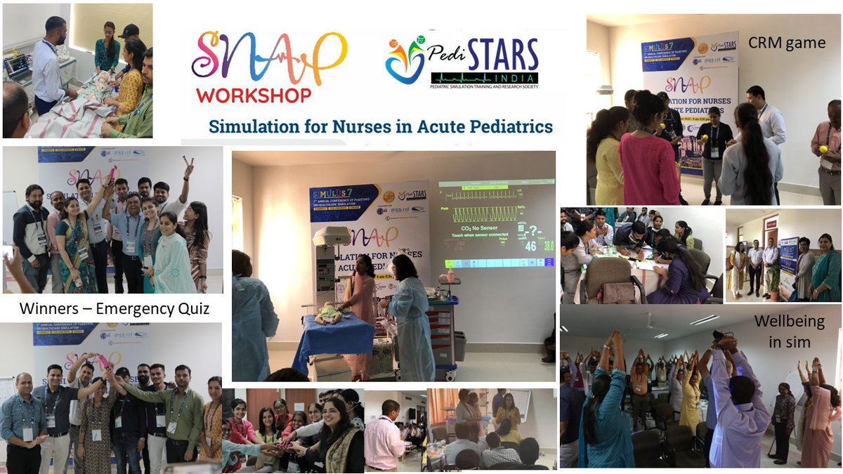 Training does not have to be taxing!
Fun learning during Simulation for Nurses in Acute Pediatrics (SNAP)  <a href="/aiims_jodhpur/">AIIMS Jodhpur</a> during #SIMULUS

Thank you all national &amp; international facilitators