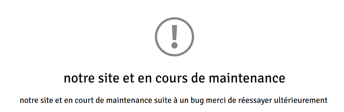 FortxG's tweet photo. le site de #FortX et en cours de maintenance suite à un bug.
site en question :
https://t.co/KQi07kyItG https://t.co/P35BWE0Y5m