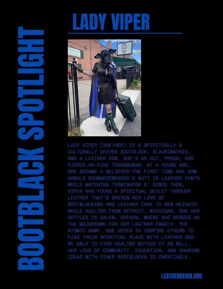 LeatherReign's tweet photo. Bootblack Throwdown!
https://t.co/jJp7kcz1VE https://t.co/p1Rch34XBB
