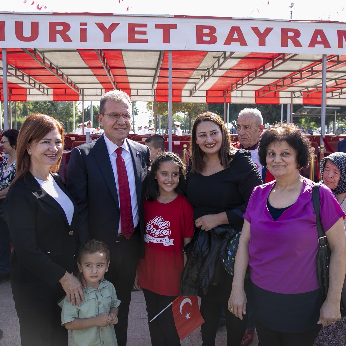 Mersin’in sıcak güneşinde Cumhuriyetimizin 99. yılını kutladık. Atatürk Cumhuriyeti’ni sonsuza kadar yaşatacağız.🇹🇷 #29Ekim