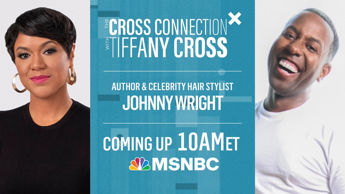 COMING UP: Celebrity hair stylist and author Johnny Wright joins @TiffanyDCross to discuss a new study that links relaxers to increased uterine cancer risk and what his essential hair tips are for Black women #CrossConnection