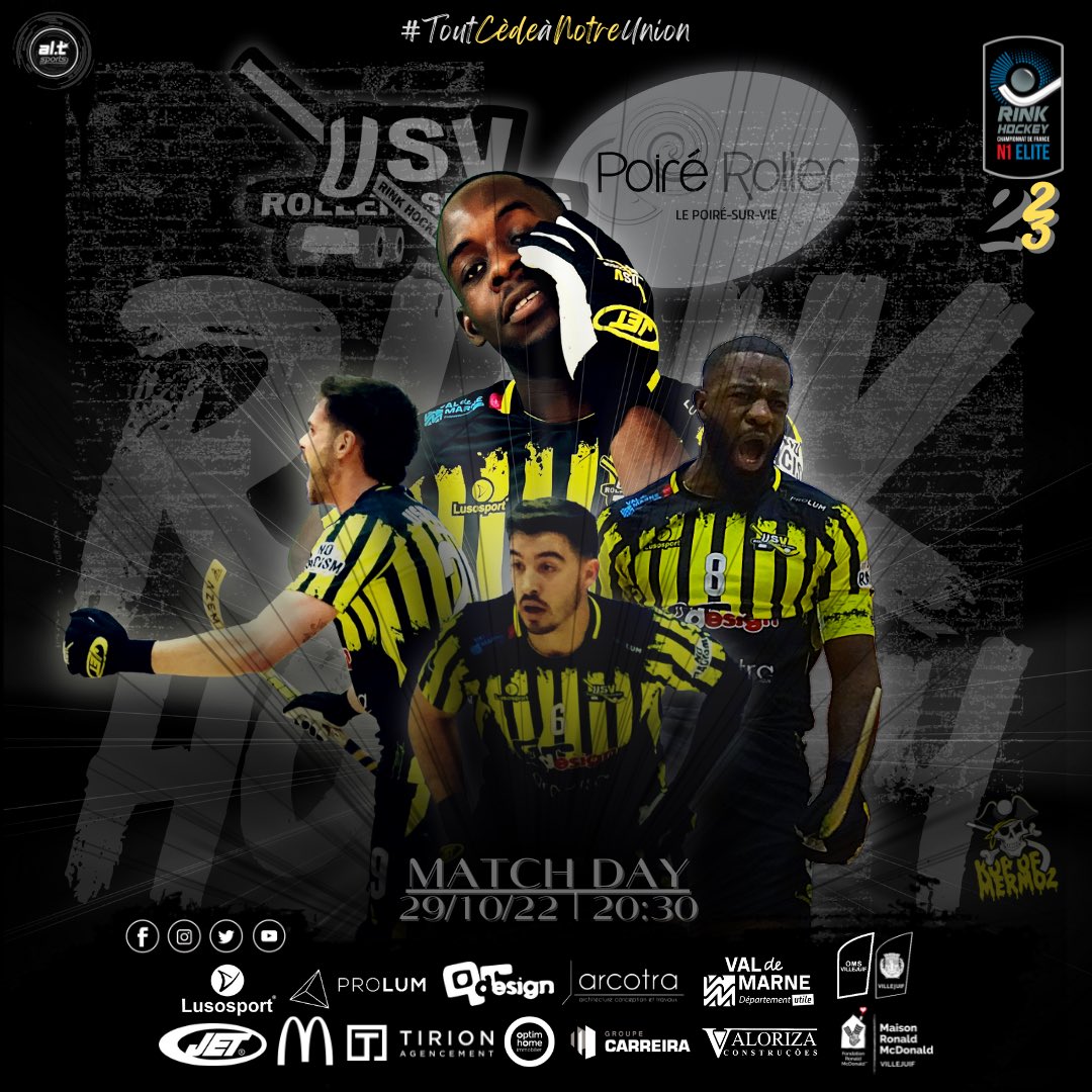 ⚫️🟡USV Rink Hockey 🟡⚫️ tweet media