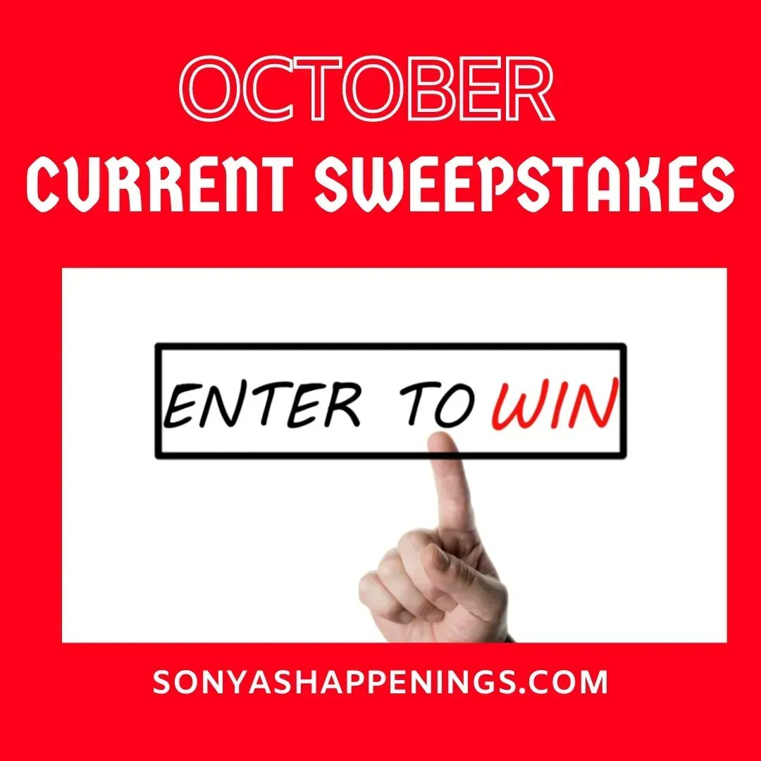 celebratehavfun's tweet photo. Check Out This Long List Of Current October Sweeps ~ Updated 10-27 #currentsweeps #Octobercurrentsweeps #Octobersweeps #win #entertowin #chancetowin https://t.co/kn1pvdU08N https://t.co/7kqYhZrcKL