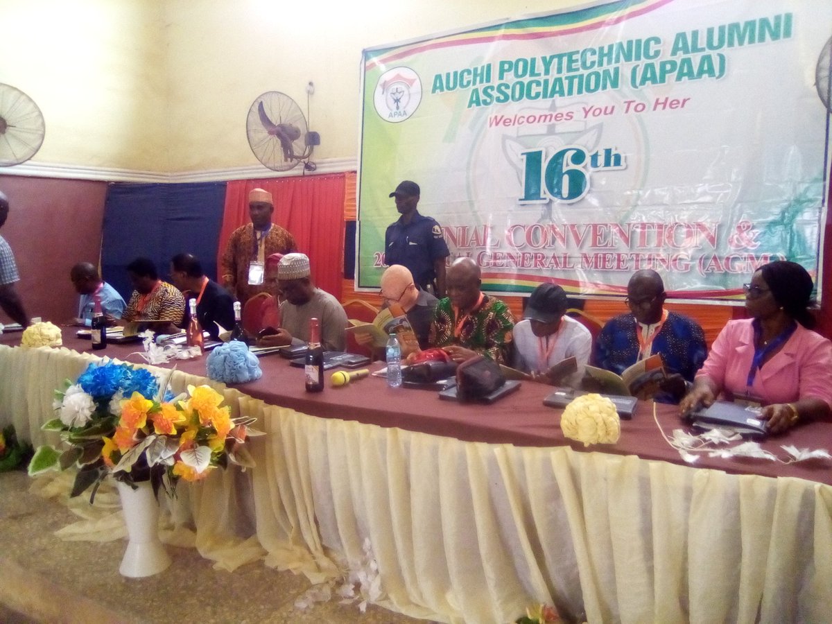 Auchi Polytechnic Alumni Association (APAA) tweet media