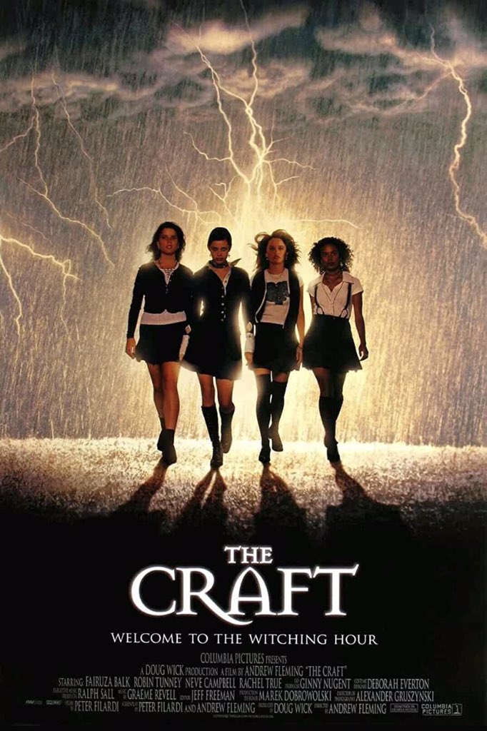 FilmFan1971's tweet photo. Next up at @FWFilmFestival #TheBigScream: The Craft, which I haven’t seen since *checks @Letterboxd* 2000. https://t.co/VjQDwb4tP5