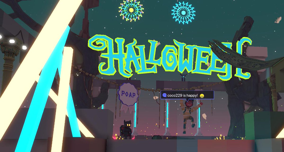 Coco229aa's tweet photo. @TheSandboxGame I just participated in The Sandbox Halloween Special Giveaway. At the top of the Halloween Alpha Lobby Parkour!
😈 👇 https://t.co/xBexovF387