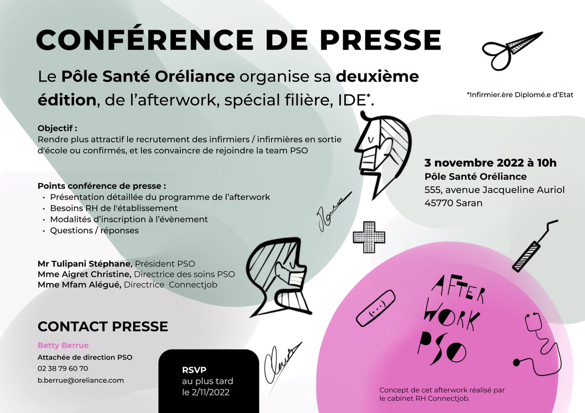 Vous êtes de la presse ? N’hésitez pas à prendre contact