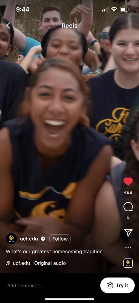 Tsmartin7710's tweet photo. Living her best life! Homecoming UCF 22 https://t.co/BzLblHfGyV
