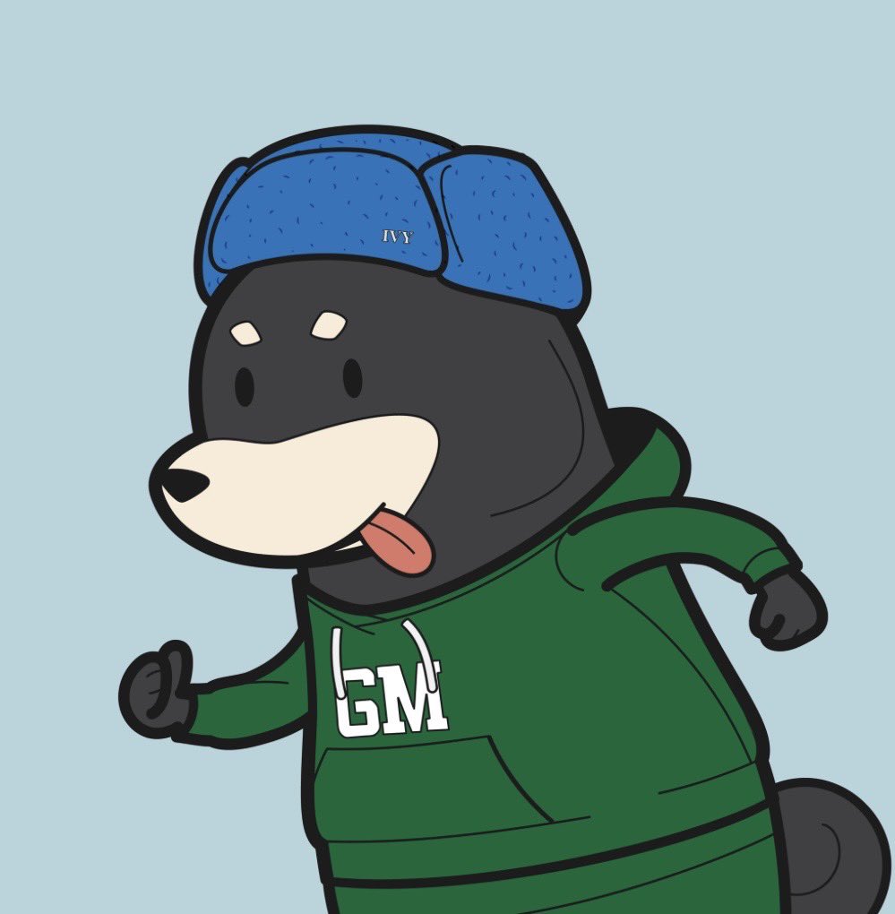 joo9celin's tweet photo. GM GM GM 🫶🏻 soooo cute

@BBRCOfficial  @HeeDongNFT 
#ivydoggang https://t.co/KMfWhIniol