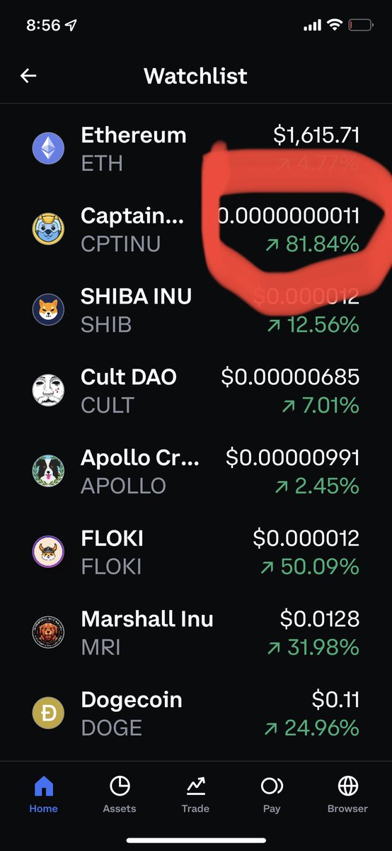 CryptoProShow's tweet photo. As @JoeBiden would say… “I can’t make this stuff up folks”. $CPTINU 🚀
$DOGE $SHINJA $SHIB #SAITAMA $FLOKI #METAVERSE #INUFORCE #CaptainInu #CPTINU $SHIBA https://t.co/oX7NBn6mV8