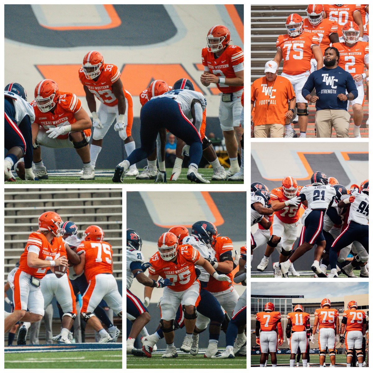 MOMOF3MEYERBOYS's tweet photo. It’s GAME DAY!! @UTEPFB host Middle Tennessee, kickoff at 7pm(mt)!! You can watch it on ESPN+. Good luck @andrew_meyer50 and the rest of the Miners!! Do your JOB!! Let’s GO Miners!! 💙⛏️🏈⛏️🧡 #PicksUP #BeatMT #ProudMinerMom75 https://t.co/6iydSSNsCn