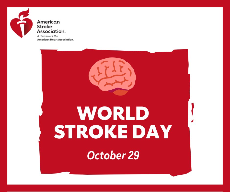 HeartCPR's tweet photo. World Stroke Day is October 29!
Together we can beat stroke. Learn how to spot a stroke F.A.S.T. #worldstrokeday https://t.co/WV08A39ie0