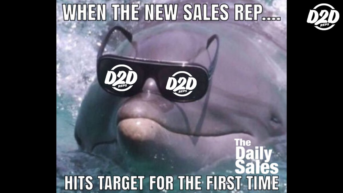 It always feels good when you hit your goals! What are your sales goals for the last 2 months of 2022?

#d2dreps #salesmemes #salesmeme #salesjokes #salesfunny #salesfun #doortodoorsales #d2dsales #d2dsaleslife #summersaleslife

For more sales memes visit hubs.la/Q01hZVQt0