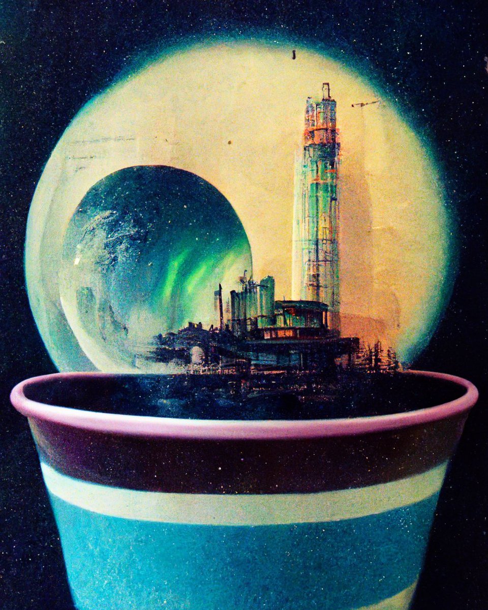 densenspiration's tweet photo. space Cream 💫🚀🍦
Space Cream is more than just dessert. It’s an AI-generated piece of art. You can capture the icecream’s cosmic flavor and take it with you wherever you go.
#spacecream #universe #dessert #midjourney #artwork #homedecoration #aiart #digitalartwork #yummy #sweet https://t.co/Cx04o5roK1