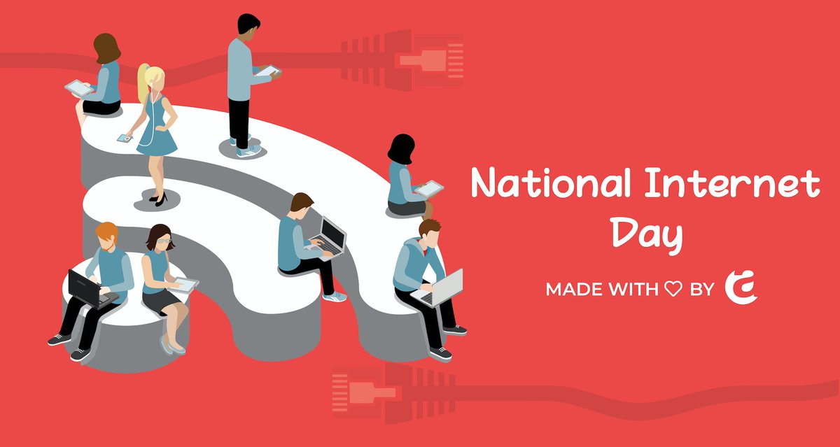 AnkitDesigns's tweet photo. Today we celebrate the internet, that revolutionary tool that lets us do things like procrastinate and argue with strangers. #NationalInternetDay #internetsafety #internetbusiness https://t.co/1SLHwxWPsT