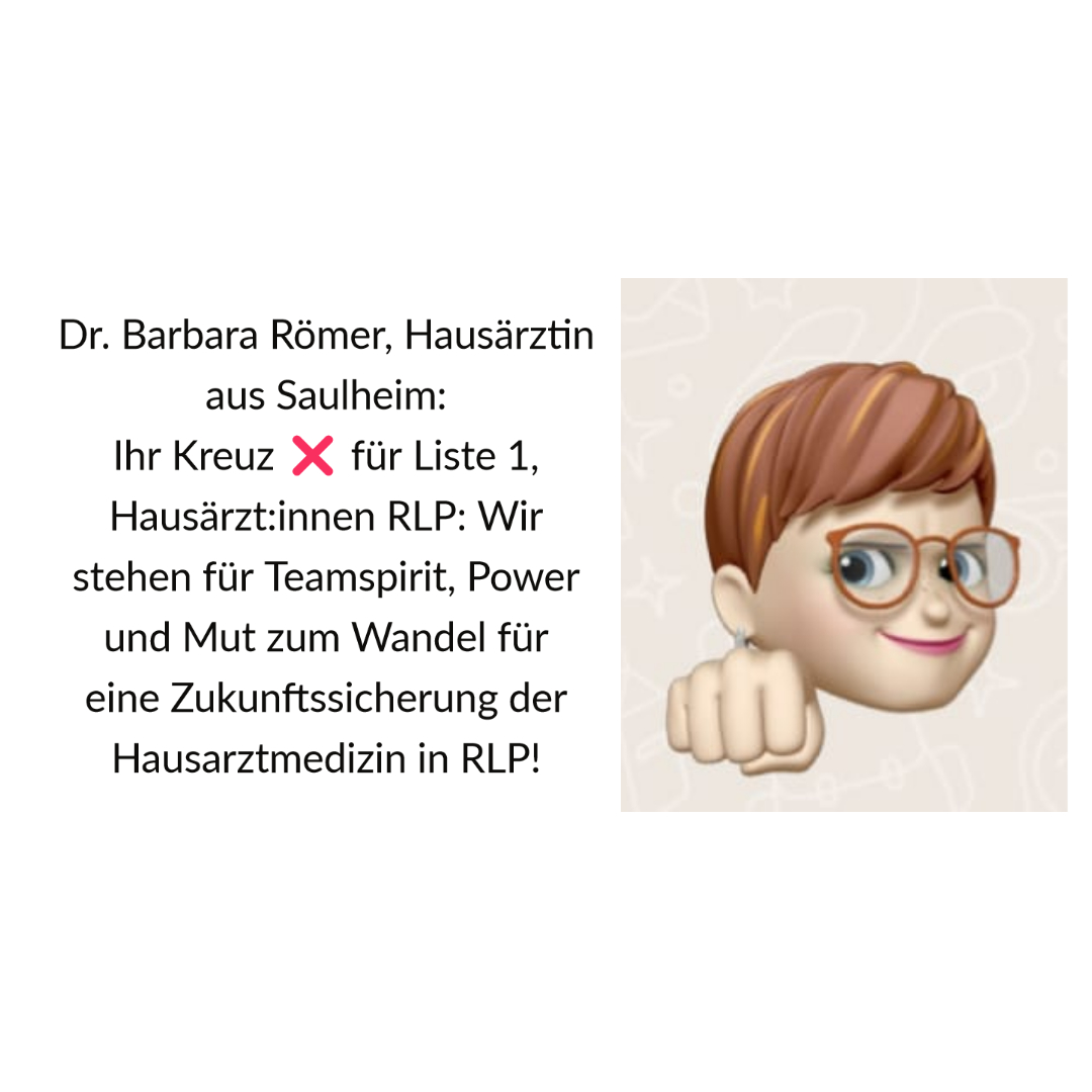 #KV-RLP Wahl bis 16.11.2022, am besten gleich ankreuzen und abschicken! #Liste Dr. Barbara Römer Hausärztinnen Hausärzte RLP: #Kandidat:innen stellen sich vor: Dr. Barbara Römer #Hausärztin  #Allgemeinmedizin aus #Saulheim Wahlinfos: hausarzt-rlp.de/hausaerzte/kv-…
