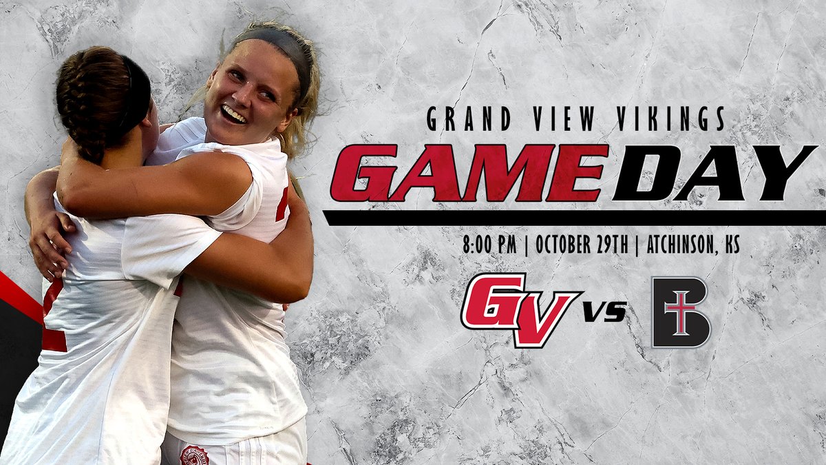 VikingAthletics's tweet photo. W⚽| #GAMEDAY | @GVUWS_YWNWA 
🆚: Benedictine College
📍: Atchinson, KS 
⏰: 8:00 PM
📈: https://t.co/pkIFm1yfib
📹: https://t.co/xyH8tO1OIP

#RedRising #HeartWSOC https://t.co/KocsbEEOiy