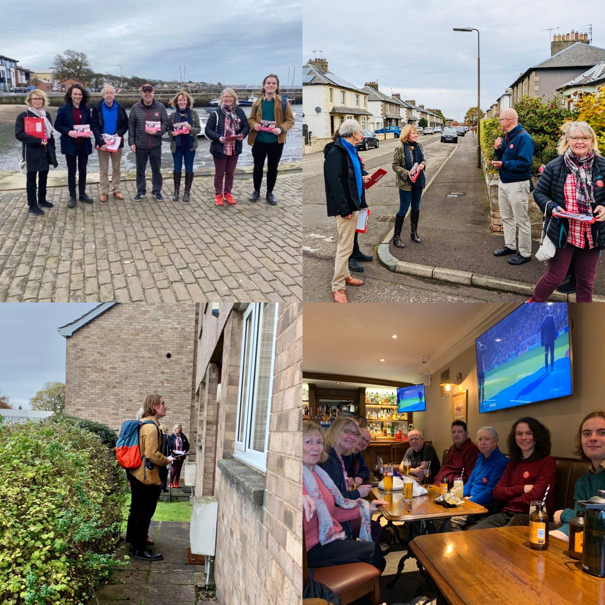 Great campaigning day in Musselburgh with @CllrForrest lots of good conversations, folk fed up and ready for change. Post campaigning drink at fantastic local business The Ship Inn #labourdoorstep
