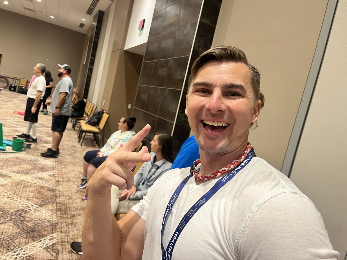 coachwalk's tweet photo. Peeps…Day 3 @NCSHAPE #NCSHAPE22 #passporttoparadise https://t.co/BW2vBIXI7q