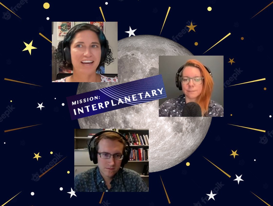 💫@janeforbrains on #MissionInterplanetary: The longings we have w/respect 2 #space & longings people have had in religious sectors overlap & inform one another. A lot of the things that we want out of the space program sound a lot like #religion to me. 🎧podcasts.apple.com/us/podcast/wha…