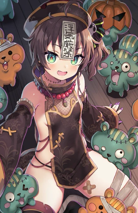 ハロウィンにえちちなコスプレ女子を探しにいく一同#祭絵 