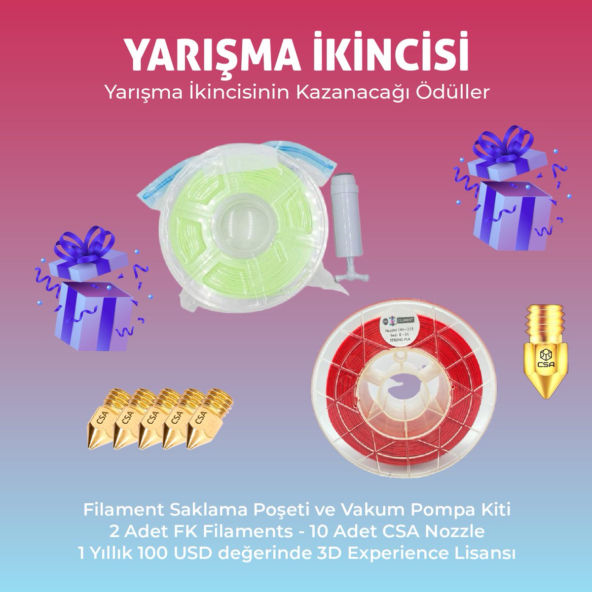 funpircom's tweet photo. Yarışmada ilk 5'e giren herkese ödüller dağıtılacaktır. https://t.co/GChQR2UKmI