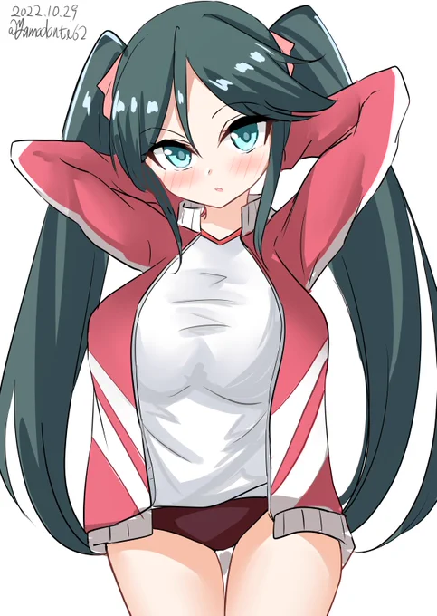#艦これ版深夜の真剣お絵描き60分一本勝負#艦これ版真剣お絵描き60分一本勝負_20221029五十鈴 