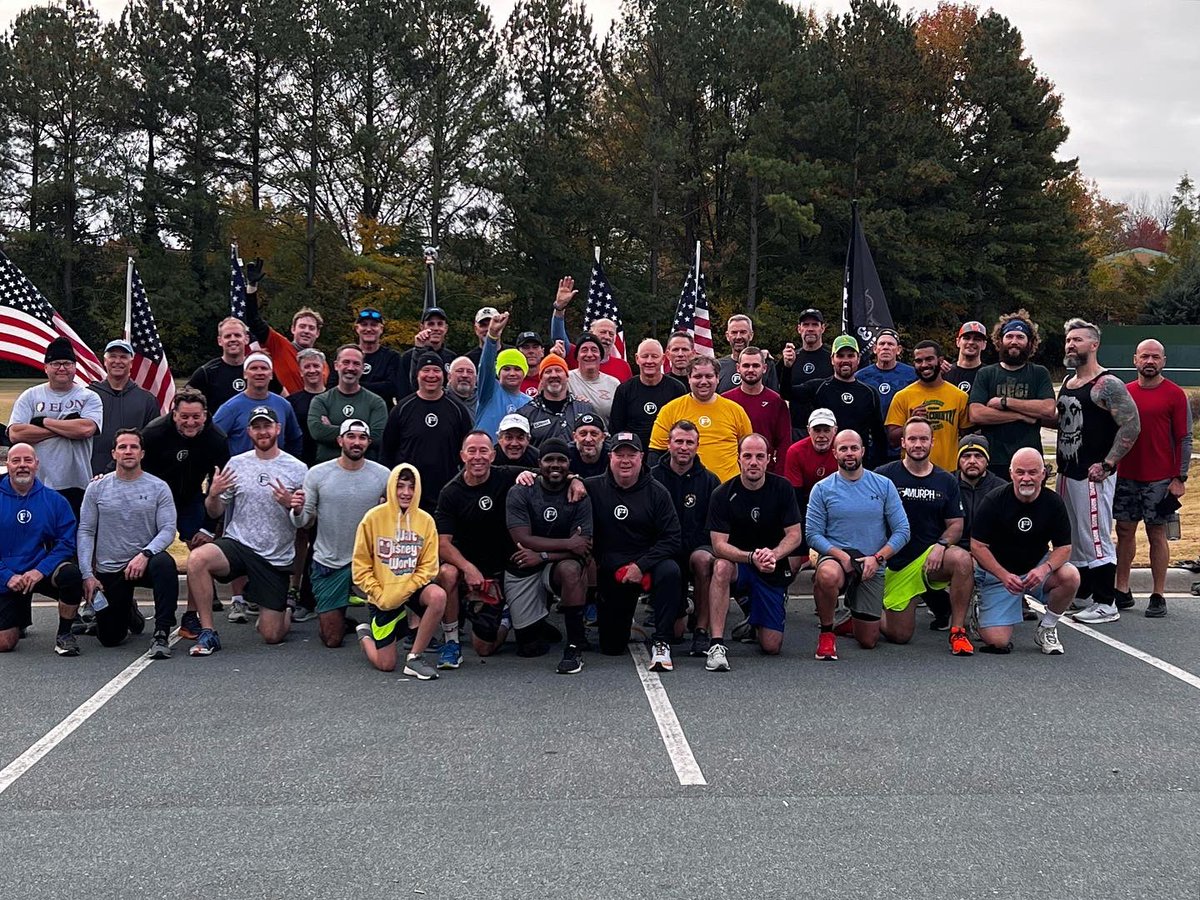 F3Btown's tweet photo. We had an incredible morning as 48 PAX were on hand to celebrate 7 years of F3 Btown. Many thanks to @F3Greensboro for joining us ITG 7 years after launching us. We’re going to keep at it, onward and upward, invigorating as many HIM as we can. Hope to SYITG soon!

@F3Nation https://t.co/hsSEFVQS72