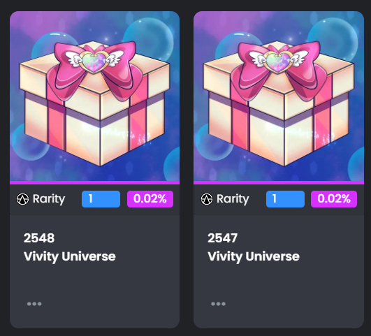 sashinlol's tweet photo. Was that actually a flawless and smooth mint with just $2 gas? Sold out in 3 minutes in a bear. Congrats @Vivity_NFT. Can't wait to open up my boxes. 🔥🔥 https://t.co/sS21m2smHD