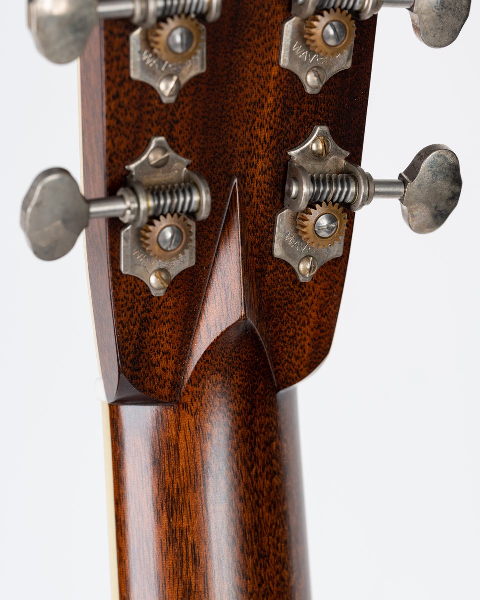 collingsguitars's tweet photo. The peghead from yesterday's post belongs to this decked out D42 A SB T S featuring a torrefied Adirondack top with 2-style burst, 45-style snowflakes, and SO much more...

Available now at Eddie's Guitars.

#handmade #acousticguitar #atx #collingsguitars https://t.co/neFRl1OthF