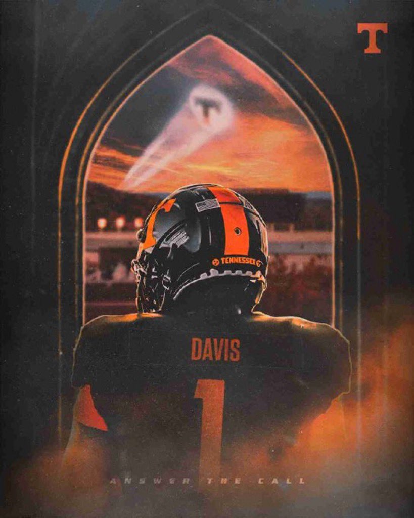 TaureanDavis4's tweet photo. I will be at the University of Tennessee tonight🍊🍊  @Vol_Football @CoachMack_Tenn @luc_brian @CoachTimBanks @VolFBRecruiting #GoVols #RockyTop #VolNation #VolsByFiddy #Vols https://t.co/rmJUr3ghlD