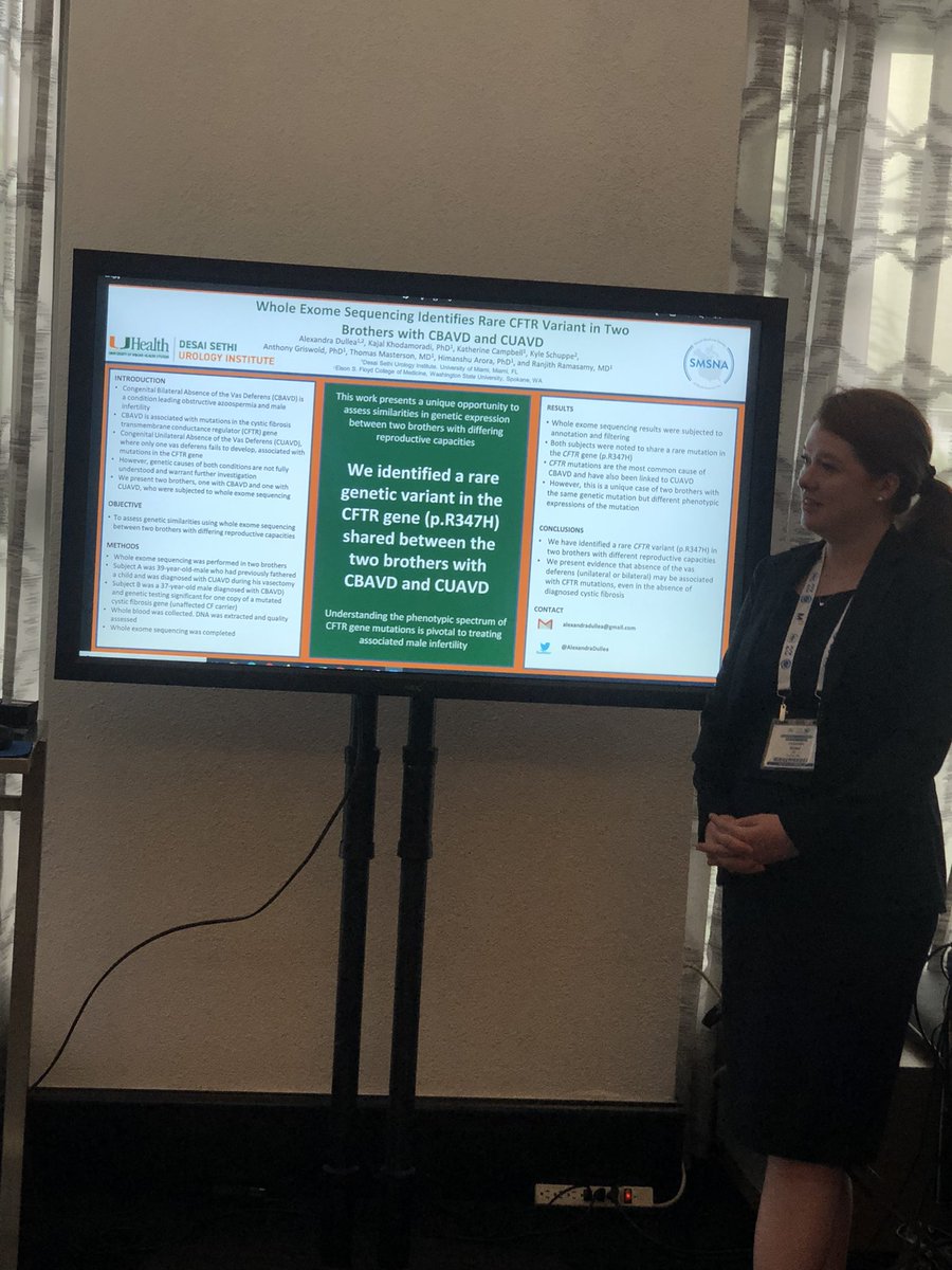 Thomas A Masterson MD (@drtommasterson) on Twitter photo <a href="/dsui_miami_uro/">Desai Sethi Urology Institute</a> and <a href="/AlexandraDullea/">Alexandra Dullea</a> presenting a new genetic variation leading to vasal pathology. #smsna22 <a href="/dsui_miami_uro/">Desai Sethi Urology Institute</a> and <a href="/AlexandraDullea/">Alexandra Dullea</a> presenting a new genetic variation leading to vasal pathology. #smsna22