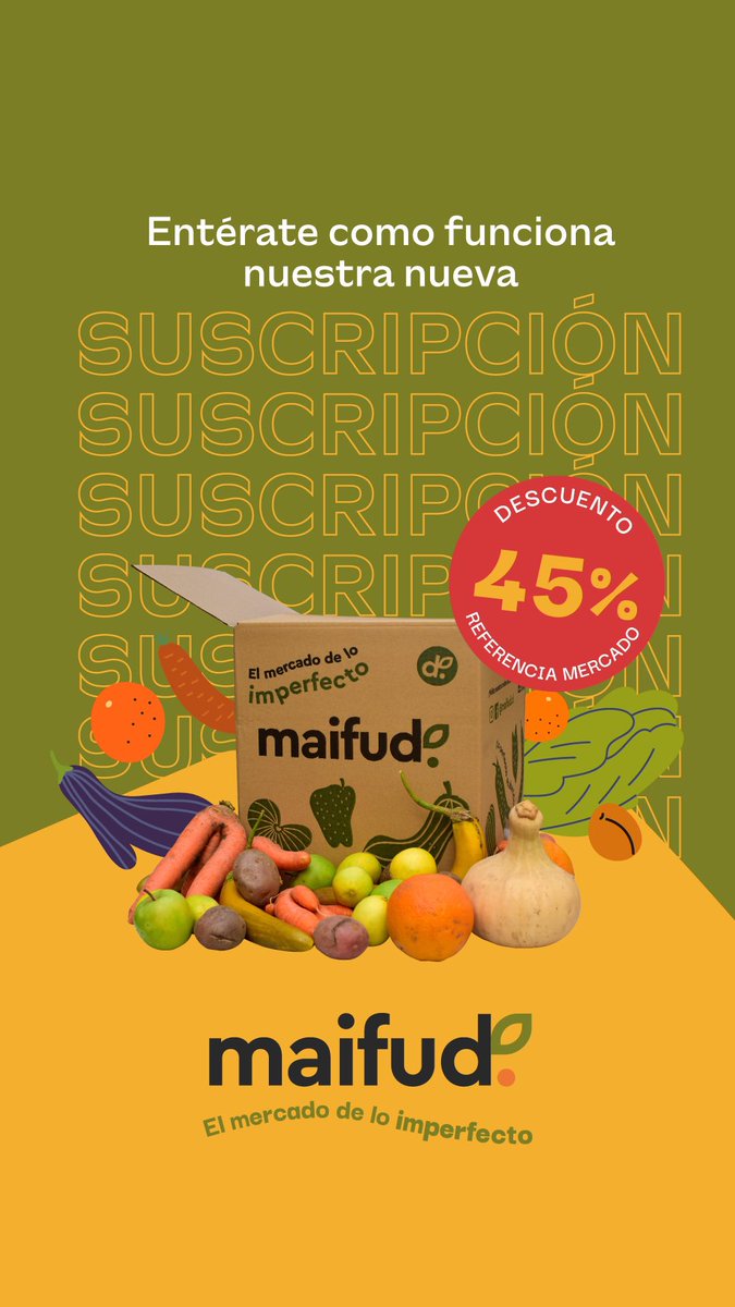 Maifud: El mercado de lo imperfecto tweet media