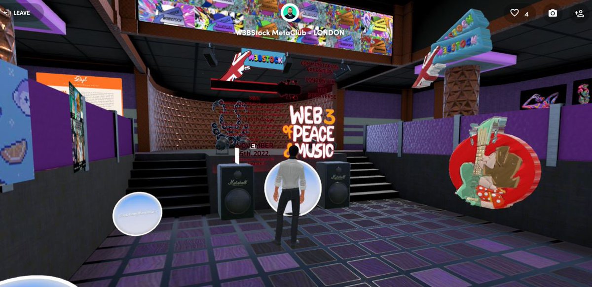W3BSTOCK's tweet image. Gm! 🌞 ☕️ 

The W3BSTOCK MetaClub is looking pretty, pretty cool for our London metaverse livesteam next weekend! 

Can’t make it to London IRL? Join us in meta life, with 3D models of @ZironiVioletta Moonshot and @SammyArriaga Pixelated art, hidden POAPs and more! 

☮️ ❤️ 🎶