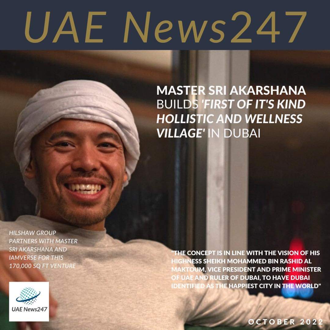 BIG NEWS!! 🥰💫

Happy to finally share this news with you all. 

We are building *First of it's kind Hollistic and wellness village* here in Dubai 🙏🏻

This is not just a result of my personal achievements but more so the manifestation from our amazing team and community ❤️✨