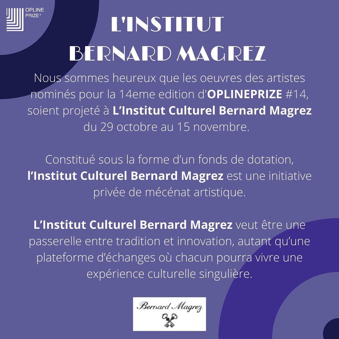 oplineprize's tweet photo. Vous avez jusqu’au 13/11 pour aller       voter pour votre artiste préféré  
              https://t.co/iXtoYj4mhr

#OPLINEPRIZE #OPLINEPRIZE2022 #OP22 #Art #ContemporaryArt #DigitalArt #ArtPrizeOnline #Culture #Virtual #Future #InternationalArtPrize #curators https://t.co/V4YA3fSyAp