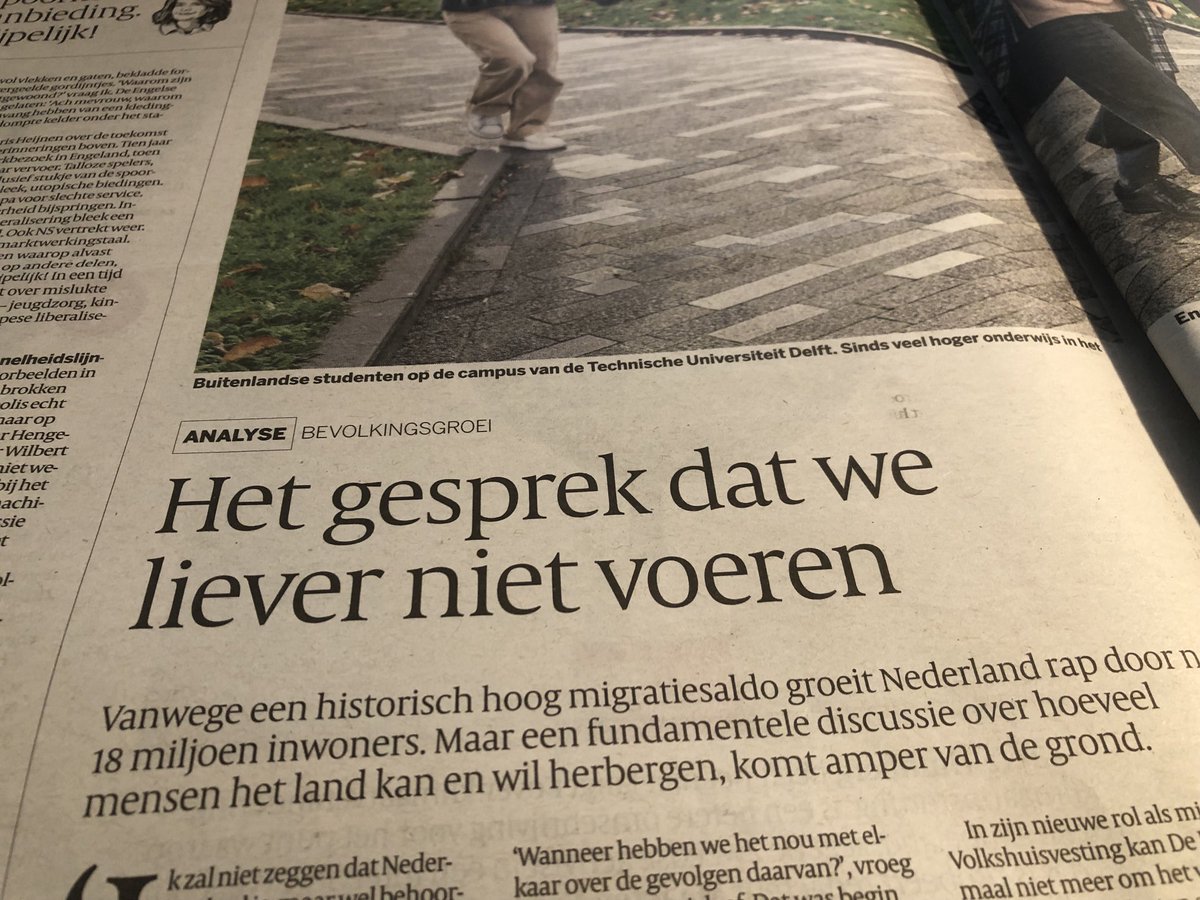 bramvermeul's tweet photo. Merkwaardig stuk in ⁦⁦@volkskrant⁩ . Dit gesprek wordt toch al 25 jaar gevoerd? Een bonte verzameling  populisten werd er groot mee. Met buitensporig geweld aan Europa’s grenzen tot gevolg. https://t.co/PkBHpUA7wU