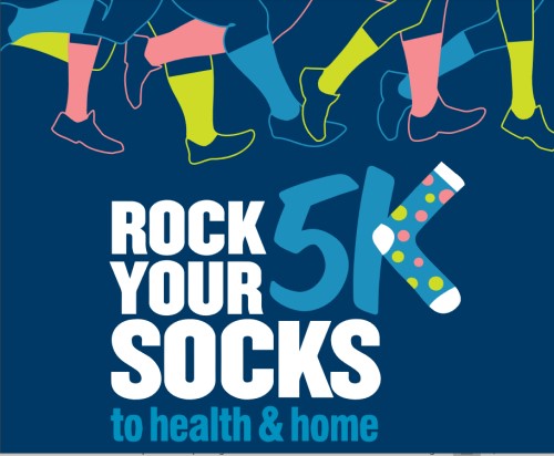 This year's Rock Your Socks 5K put on by @hchomeless starts Saturday, 11/5 at 9 AM at Patterson Park! Register now before time runs out! bit.ly/3U4xbC7 #RockYourSocks5K