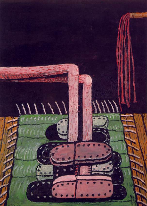 Green Rug #guston #philipguston wikiart.org/en/philip-gust…
