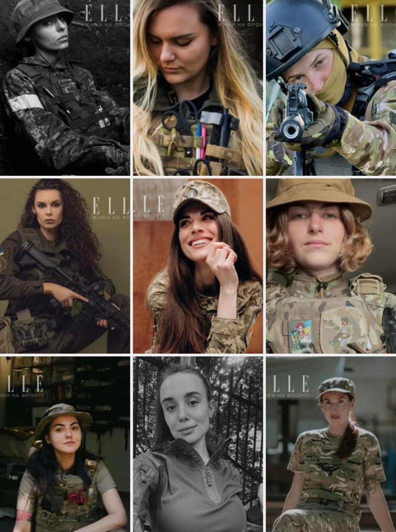 70,000+ eliminated occupiers... 
They played their part in this.
Victory's name is female.