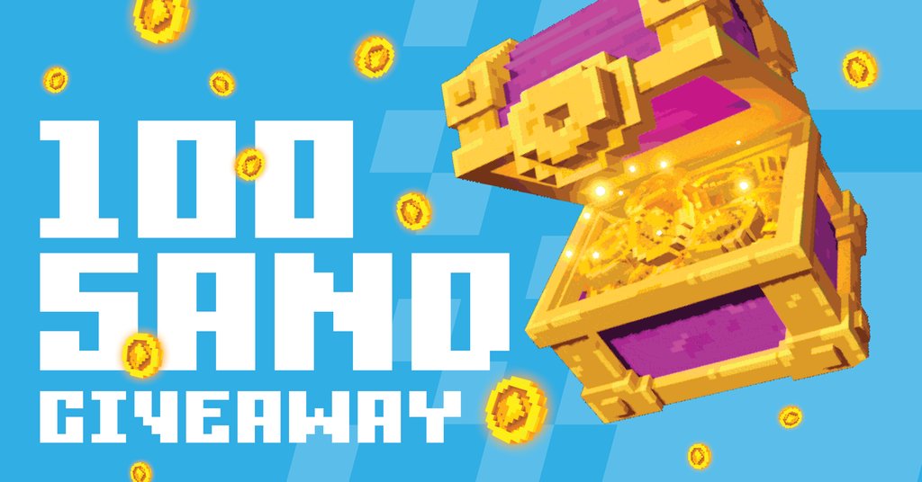 🌪 Sandstorm Monthly 100 $SAND Giveaway 🌪
🗓 Ends 11/25 

🔹 Must be following us on Twitter
🔹 Must have a platform on nft.sandstorm.co
🔹 Must subscribe to youtube.com/c/SandStormMee… on YouTube

ENTER NOW 👇
gleam.io/competitions/G…